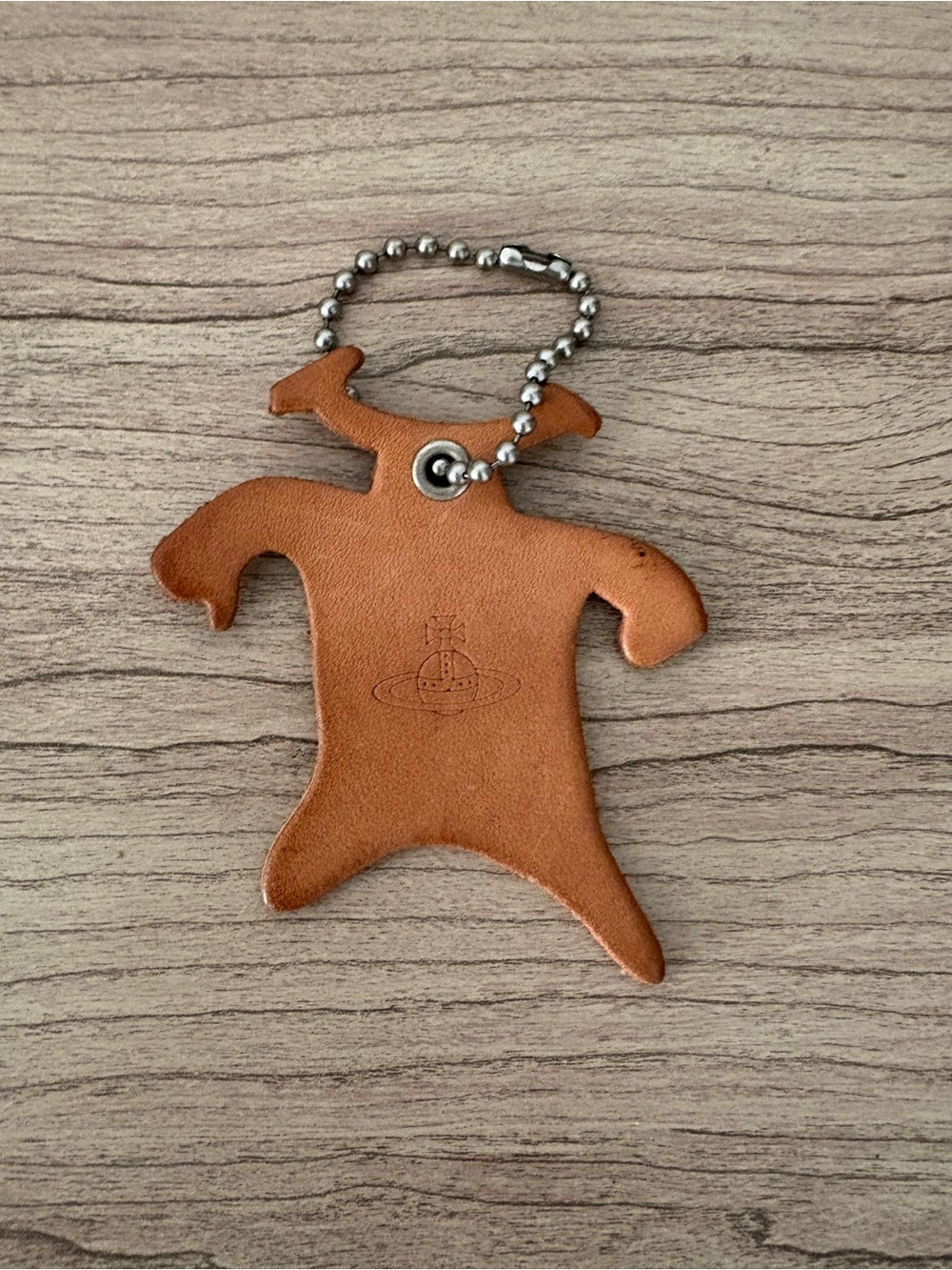 Vivienne Westwood leather stamped bag charm